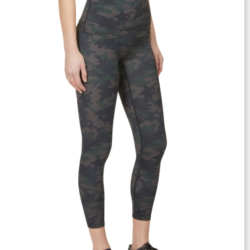 SPANX Active Booty Boost 7/8 High Rise Stretch Jersey Leggings